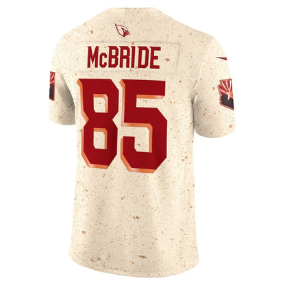 Trey McBride 85 Arizona Cardinals 2025 Rivalries Collection Limited Men Jersey - Natural