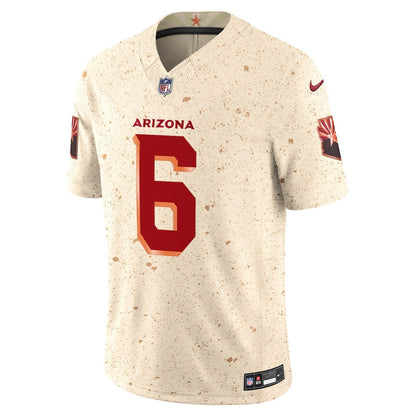James Conner 6 Arizona Cardinals 2025 Rivalries Collection Limited Men Jersey - Natural