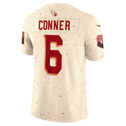 James Conner 6 Arizona Cardinals 2025 Rivalries Collection Limited Men Jersey - Natural