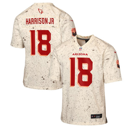 Marvin Harrison Jr. 18 Arizona Cardinals YOUTH 2025 Rivalries Collection Game Jersey - Natural