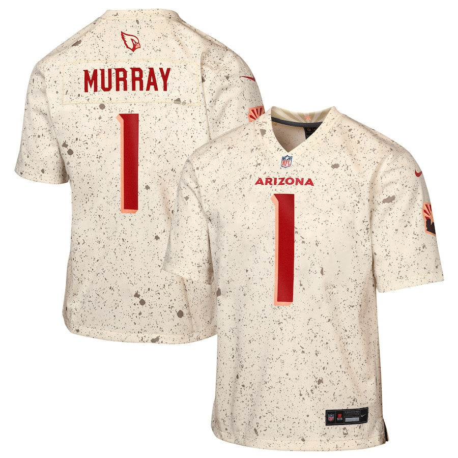Kyler Murray 1 Arizona Cardinals YOUTH 2025 Rivalries Collection Game Jersey - Natural