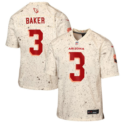 Budda Baker 3 Arizona Cardinals YOUTH 2025 Rivalries Collection Game Jersey - Natural