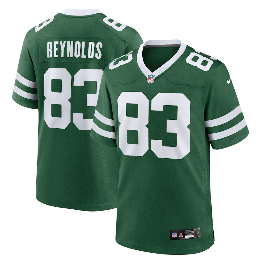 Josh Reynolds 83 New York Jets Team Game Men Jersey - Legacy Green