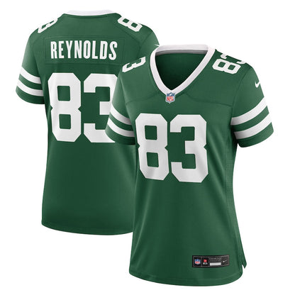 Josh Reynolds 83 New York Jets Women's Team Game Jersey - Legacy Green