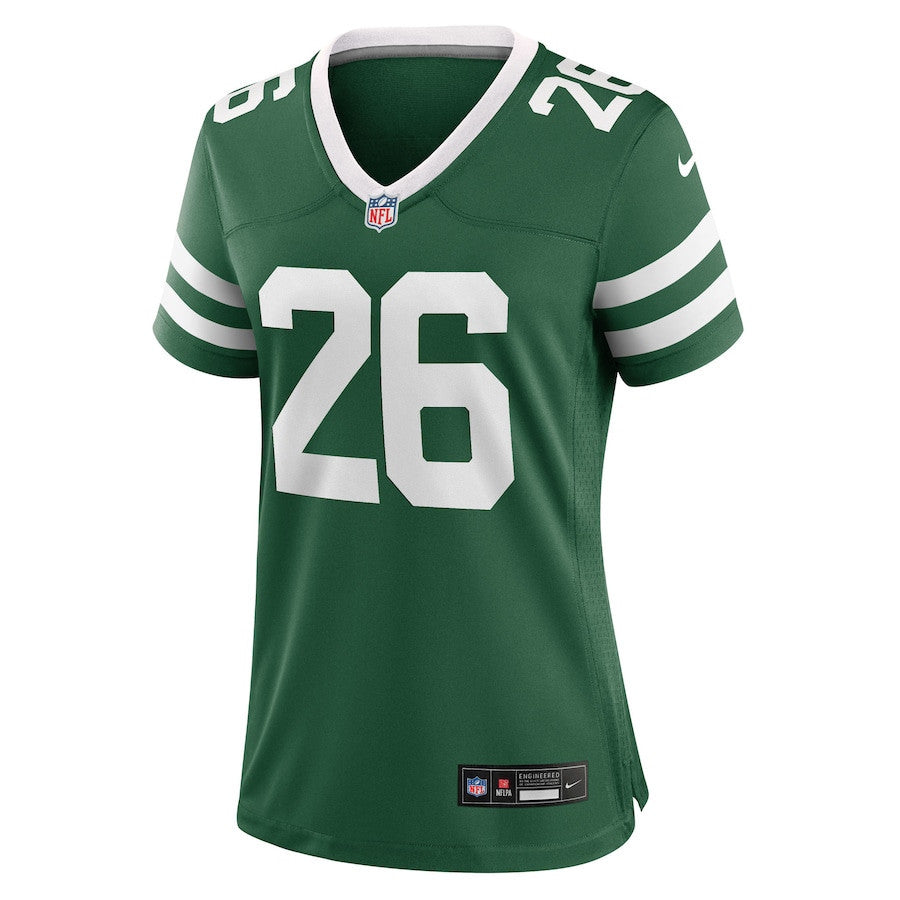Isaiah Oliver 26 New York Jets Women's Team Game Jersey - Legacy Green