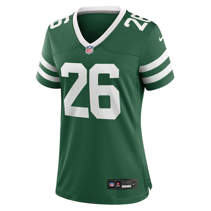 Isaiah Oliver 26 New York Jets Women's Team Game Jersey - Legacy Green