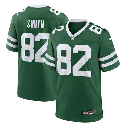 Arian Smith 82 New York Jets Team Game Men Jersey - Legacy Green