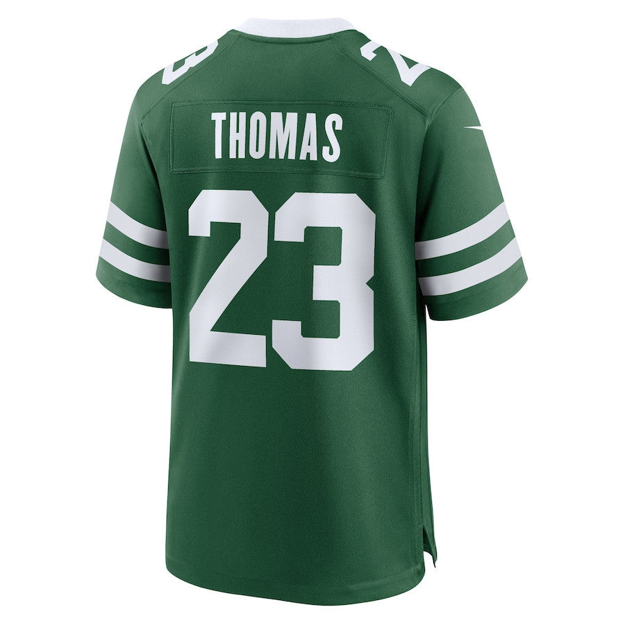 Azareye'h Thomas 23 New York Jets Team Game Men Jersey - Legacy Green
