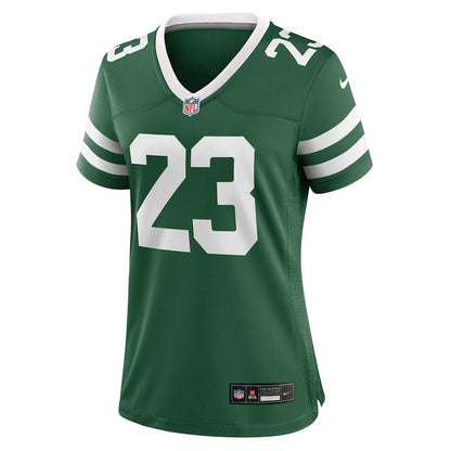 Azareye'h Thomas 23 New York Jets Women's Team Game Jersey - Legacy Green