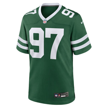 Harrison Phillips 97 New York Jets Team Game Men Jersey - Legacy Green