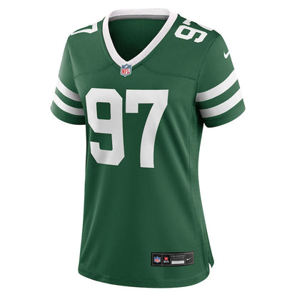 Harrison Phillips 97 New York Jets Women's Team Game Jersey - Legacy Green