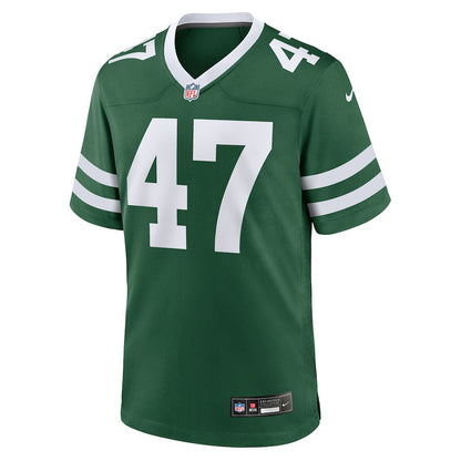 Andrew Beck 47 New York Jets Team Game Men Jersey - Legacy Green