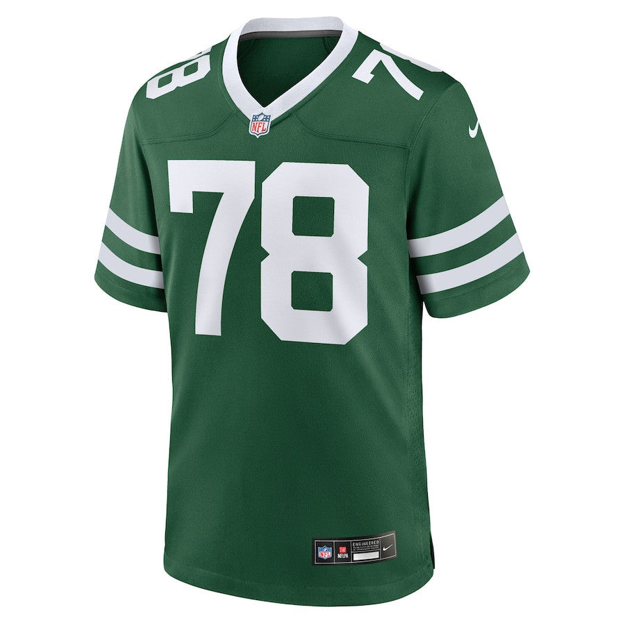 Jay Tufele 78 New York Jets Team Game Men Jersey - Legacy Green