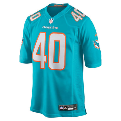 Willie Gay 40 Miami Dolphins Team Game Men Jersey - Aqua