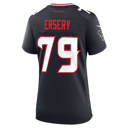 Aireontae Ersery 79 Houston Texans Women's Team Game Jersey - Navy