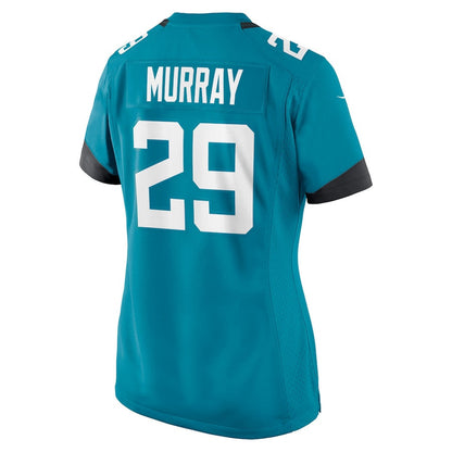 Eric Murray 29 Jacksonville Jaguars Team Game Men Jersey - Teal