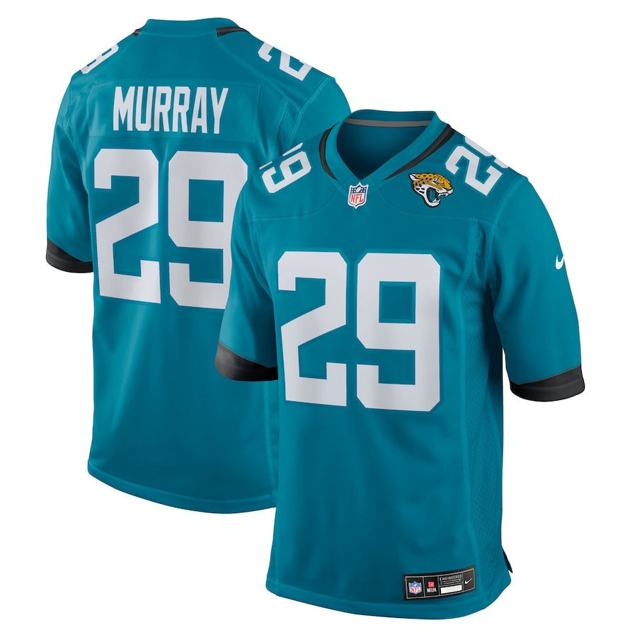 Eric Murray 29 Jacksonville Jaguars Women's Team Game Jersey - Teal