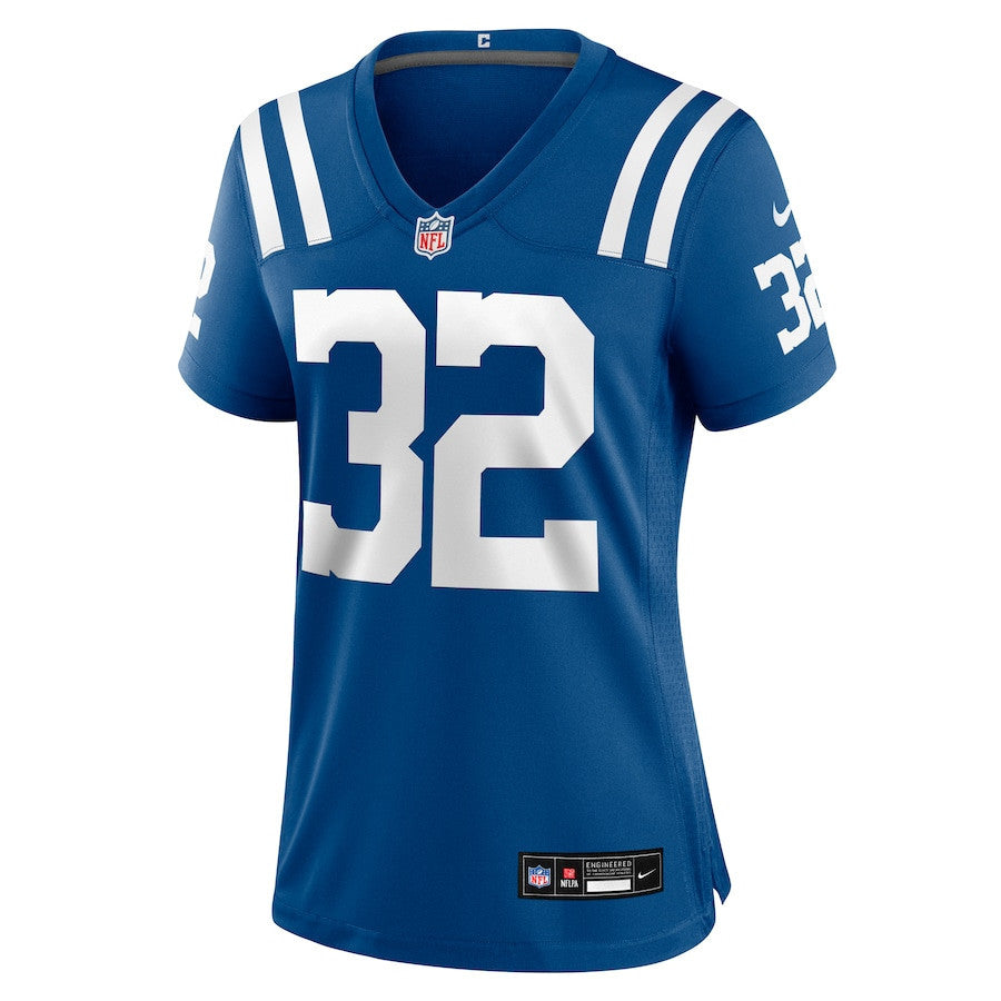 Daniel Scott 32 Indianapolis Colts Women's Team Game Jersey - Royal