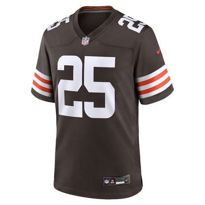 Andre Szmyt 25 Cleveland Browns Team Game Men Jersey - Brown