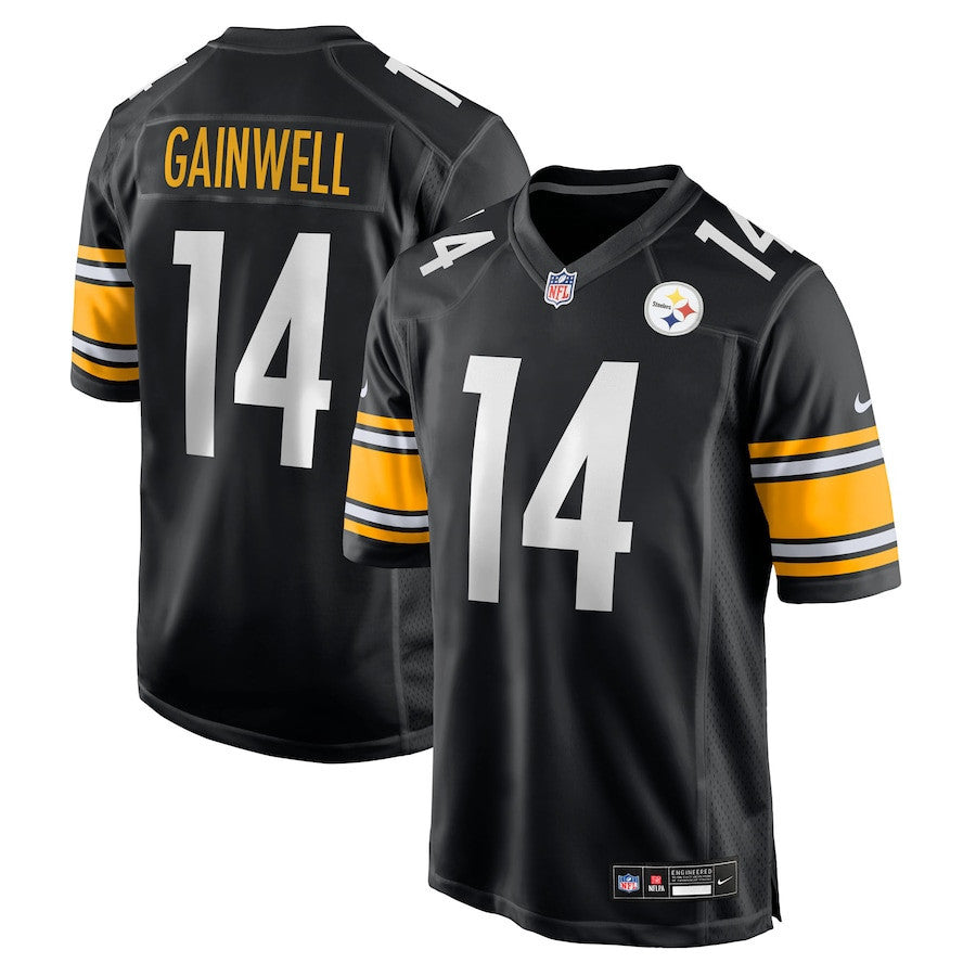Kenneth Gainwell 14 Pittsburgh Steelers Team Game Men Jersey - Black