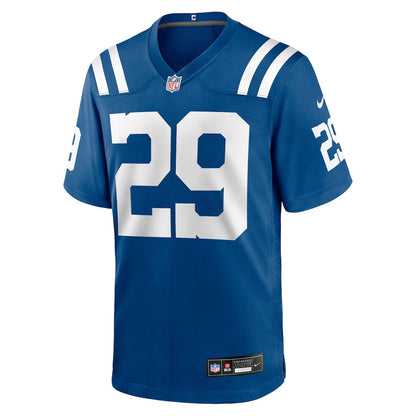 Mekhi Blackmon 29 Indianapolis Colts Team Game Men Jersey - Royal