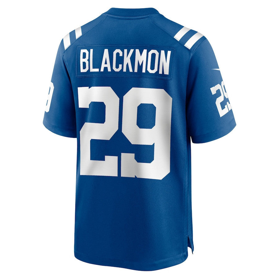 Mekhi Blackmon 29 Indianapolis Colts Team Game Men Jersey - Royal