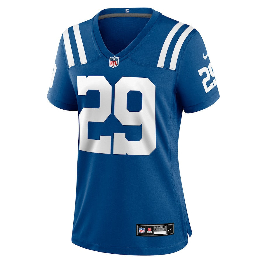 Mekhi Blackmon 29 Indianapolis Colts Women's Team Game Jersey - Royal