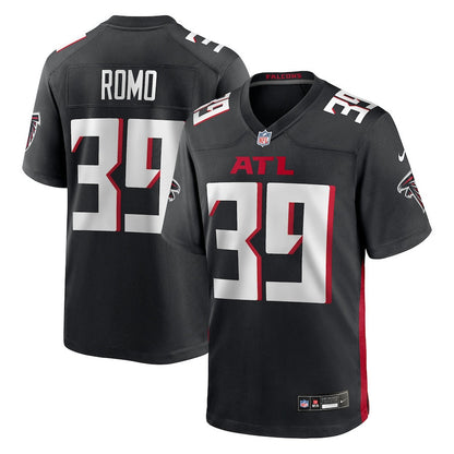 John Parker Romo 39 Atlanta Falcons Team Game Men Jersey - Black
