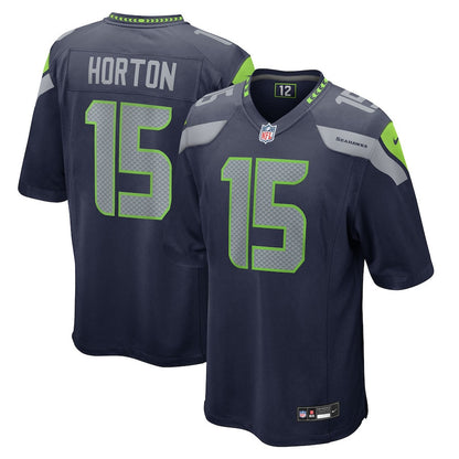 Tory Horton 15 Seattle Seahawks Team Game Men Jersey - College Navy