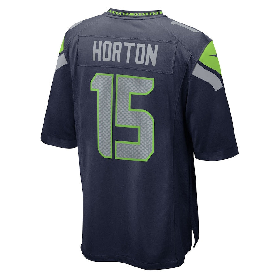 Tory Horton 15 Seattle Seahawks Team Game Men Jersey - College Navy