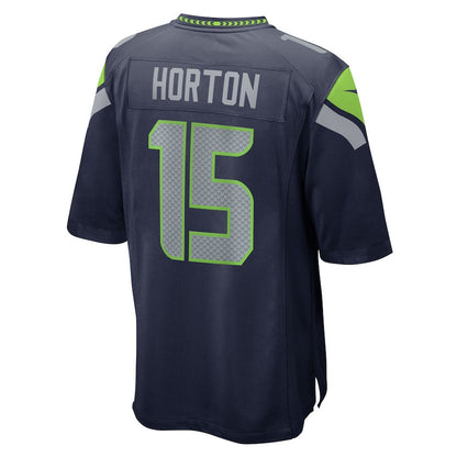 Tory Horton 15 Seattle Seahawks Team Game Men Jersey - College Navy
