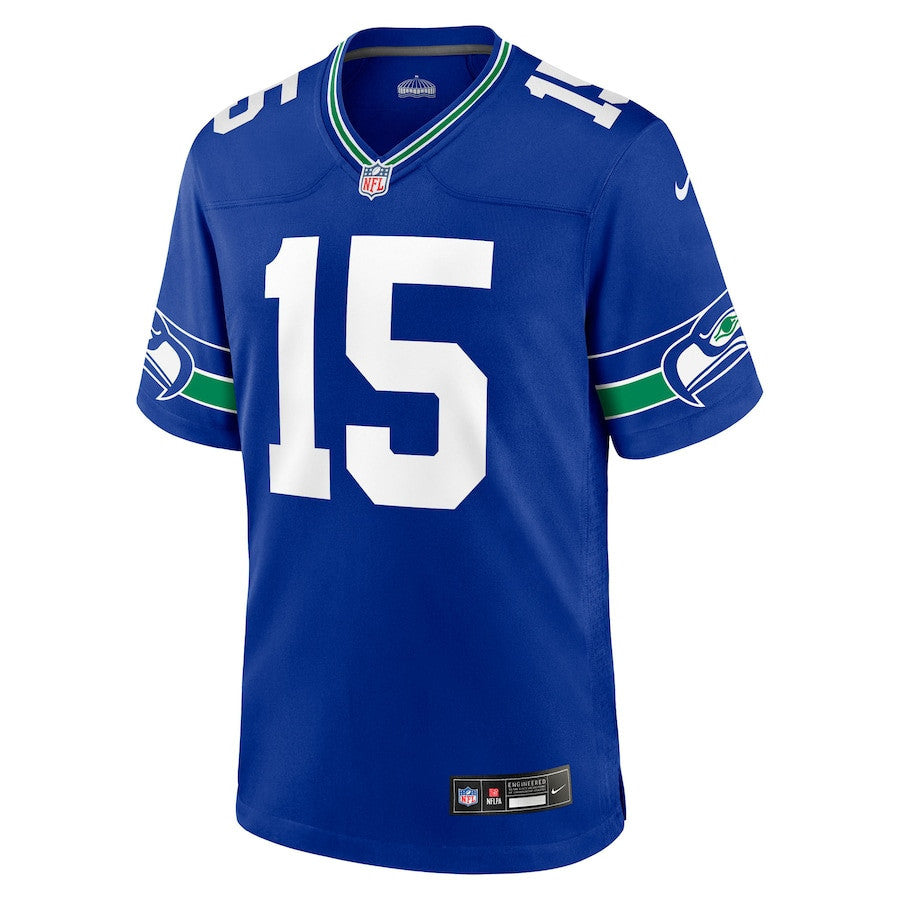 Tory Horton 15 Seattle Seahawks Alternate 2 Game Men Jersey - Royal