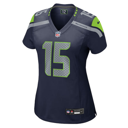 Tory Horton 15 Seattle Seahawks Women's Team Game Jersey - College Navy
