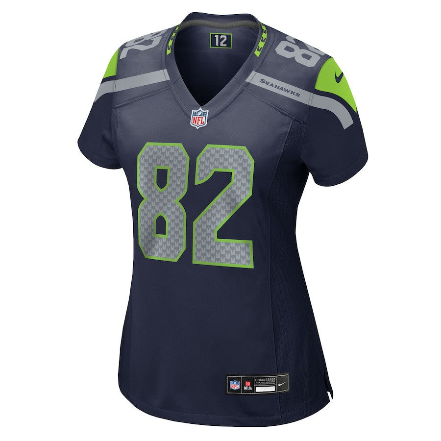 Cody White 82 Seattle Seahawks Women's Team Game Jersey - College Navy