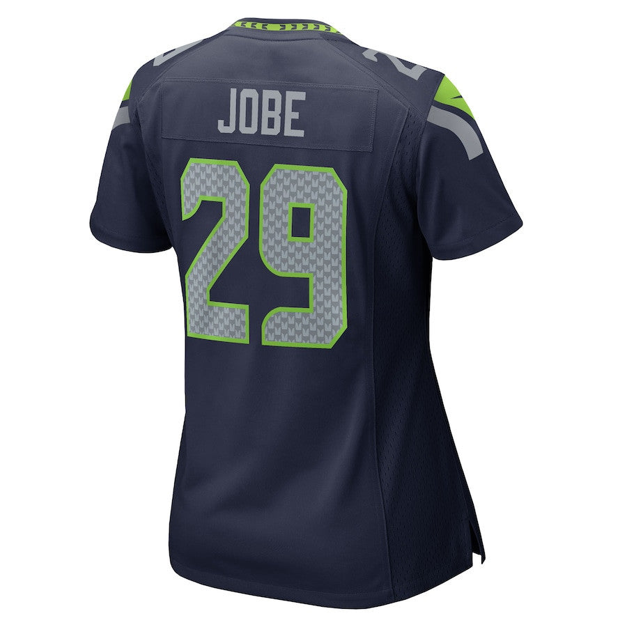 Josh Jobe 29 Seattle Seahawks Women's Team Game Jersey - College Navy