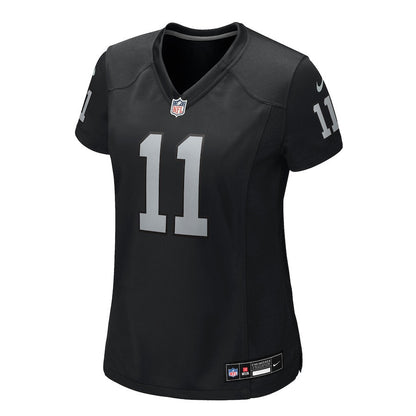 Jeremy Chinn 11 Las Vegas Raiders Women's Team Game Jersey - Black