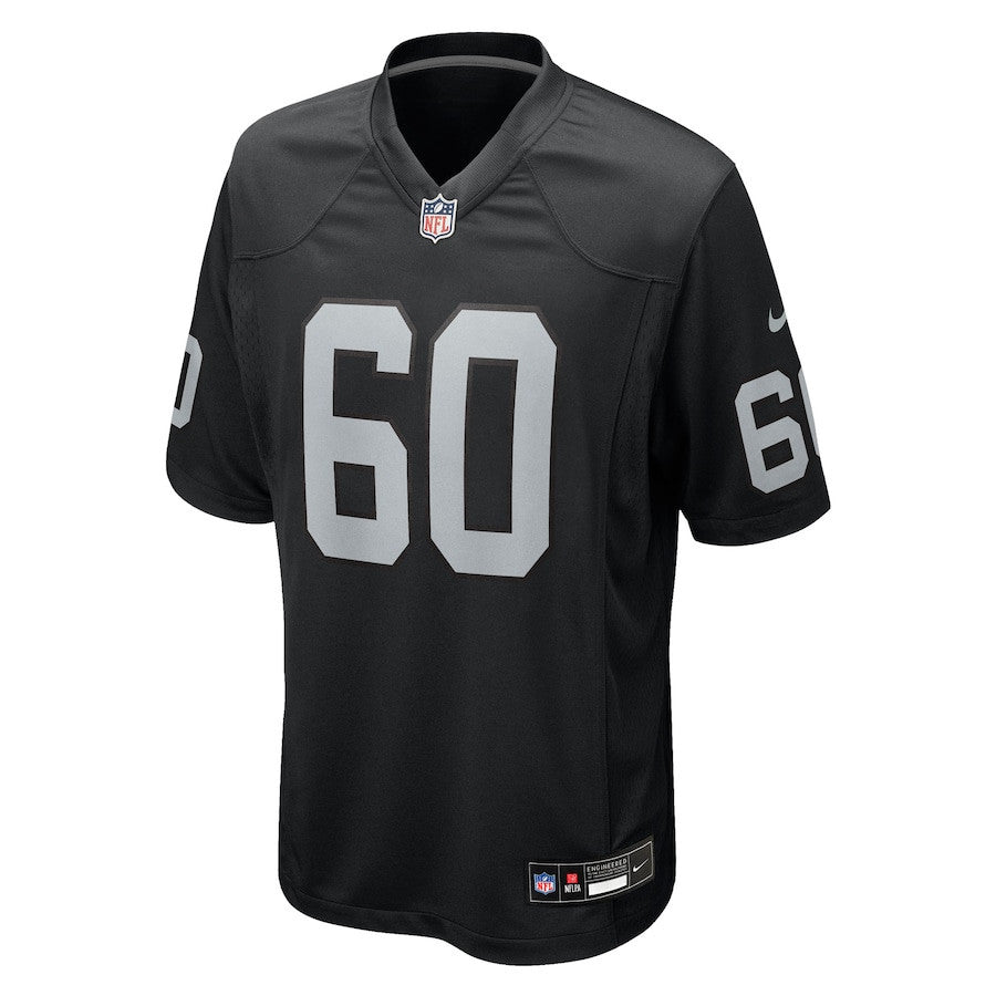 Charles Grant 60 Las Vegas Raiders Team Game Men Jersey - Black