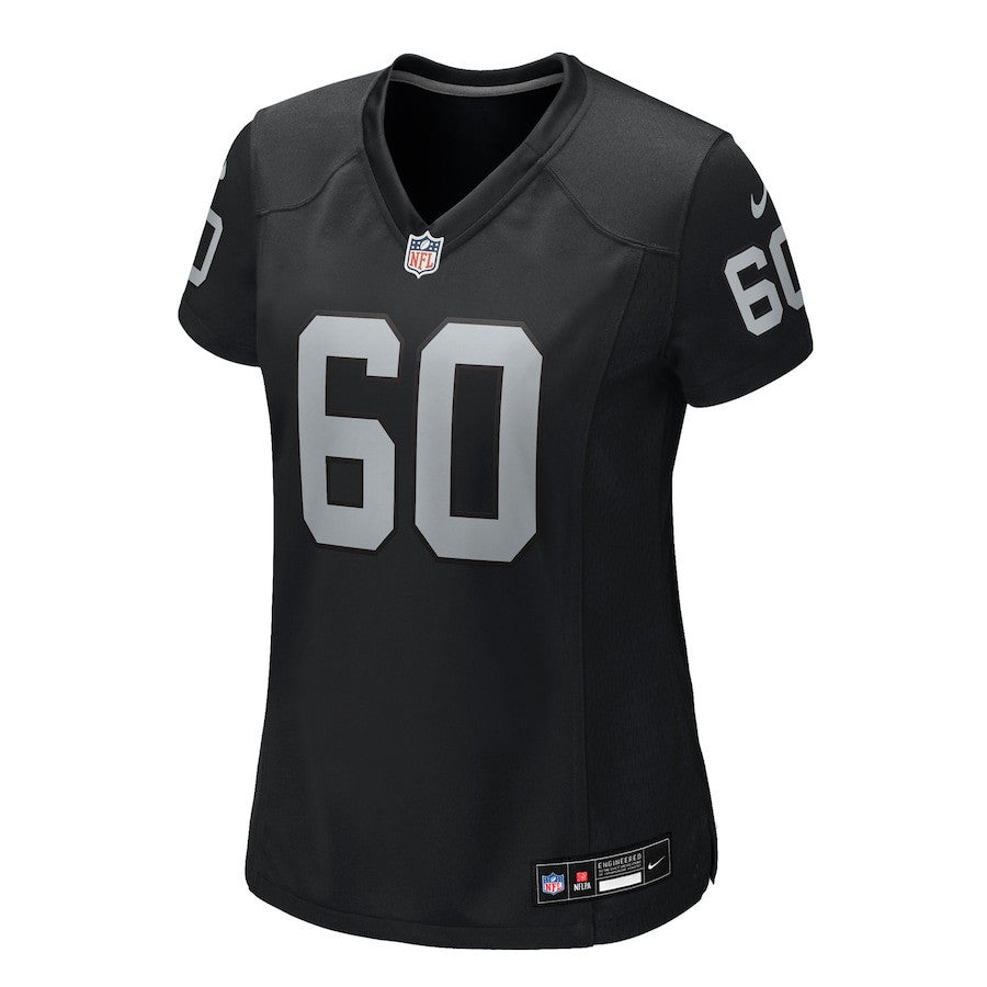 Charles Grant 60 Las Vegas Raiders Women's Team Game Jersey - Black