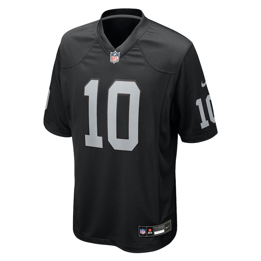 Dont'e Thornton Jr. 10 Las Vegas Raiders Team Game Men Jersey - Black