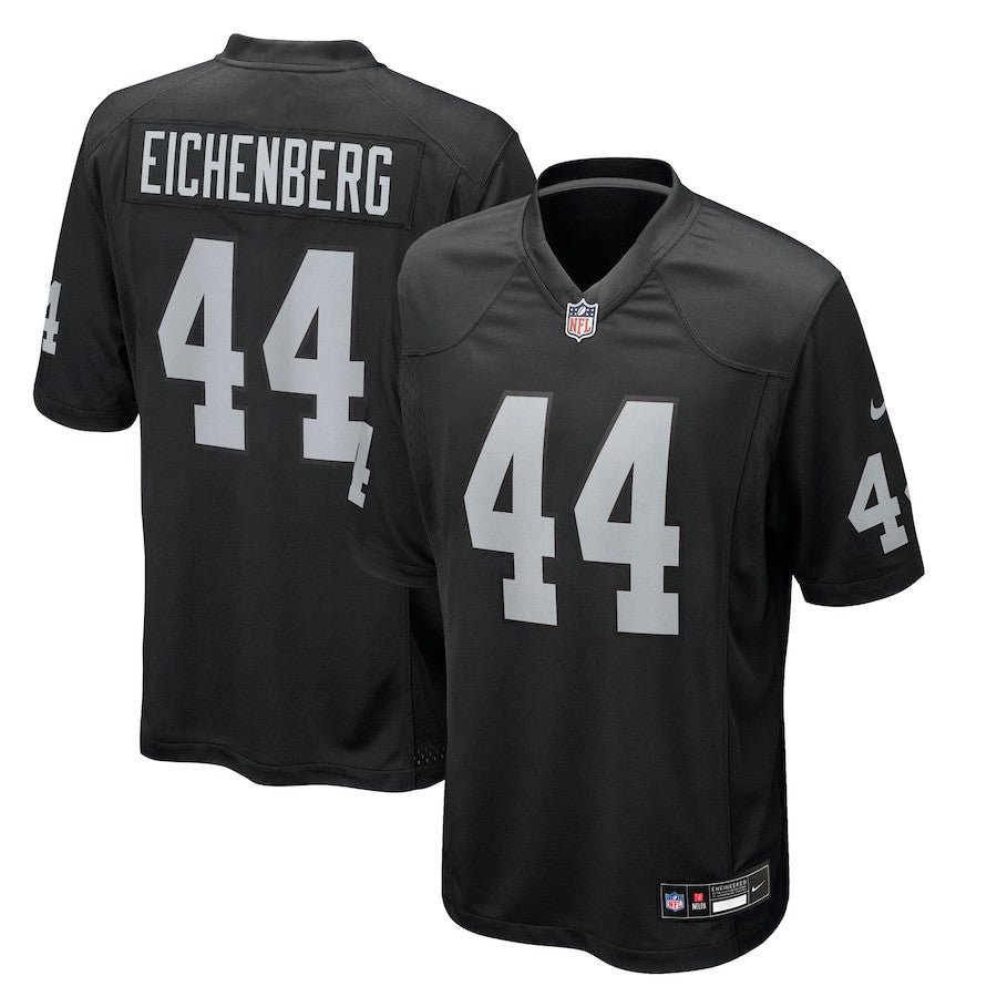 Tommy Eichenberg 44 Las Vegas Raiders Team Game Men Jersey - Black
