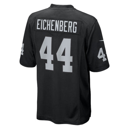 Tommy Eichenberg 44 Las Vegas Raiders Team Game Men Jersey - Black