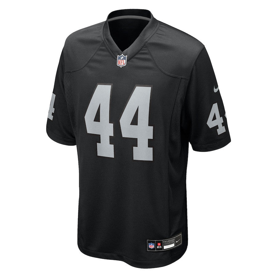 Tommy Eichenberg 44 Las Vegas Raiders Team Game Men Jersey - Black