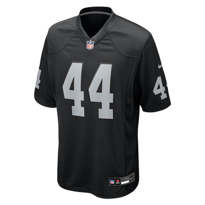 Tommy Eichenberg 44 Las Vegas Raiders Team Game Men Jersey - Black