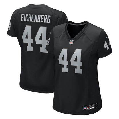 Tommy Eichenberg 44 Las Vegas Raiders Women's Team Game Jersey - Black