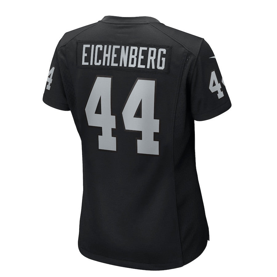 Tommy Eichenberg 44 Las Vegas Raiders Women's Team Game Jersey - Black