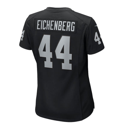 Tommy Eichenberg 44 Las Vegas Raiders Women's Team Game Jersey - Black