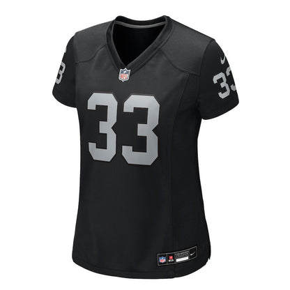 Jamal Adams 33 Las Vegas Raiders Women's Team Game Jersey - Black