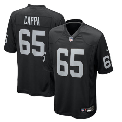 Alex Cappa 65 Las Vegas Raiders Team Game Men Jersey - Black