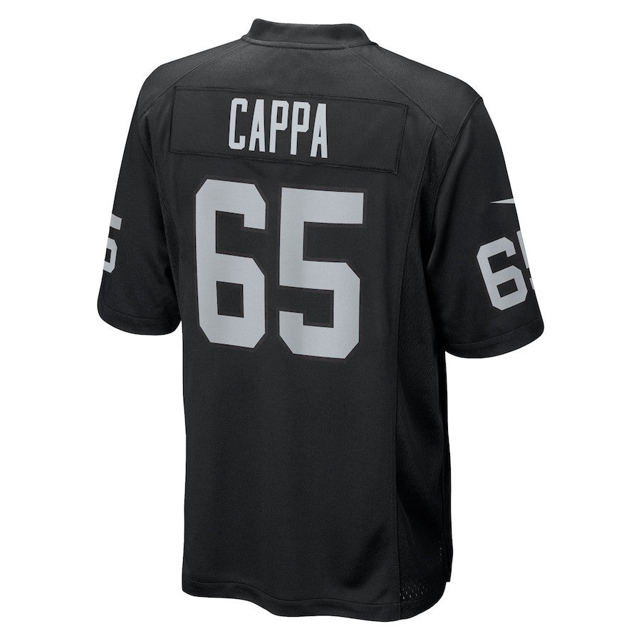 Alex Cappa 65 Las Vegas Raiders Team Game Men Jersey - Black