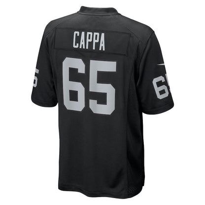 Alex Cappa 65 Las Vegas Raiders Team Game Men Jersey - Black
